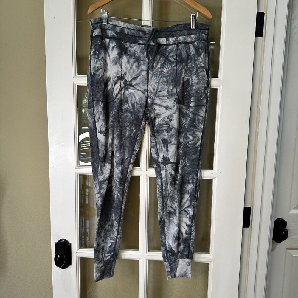 90 DEGREE BY REFLEX Tie Dye Sweat Pants Joggers - Large - Picture 2 of 6